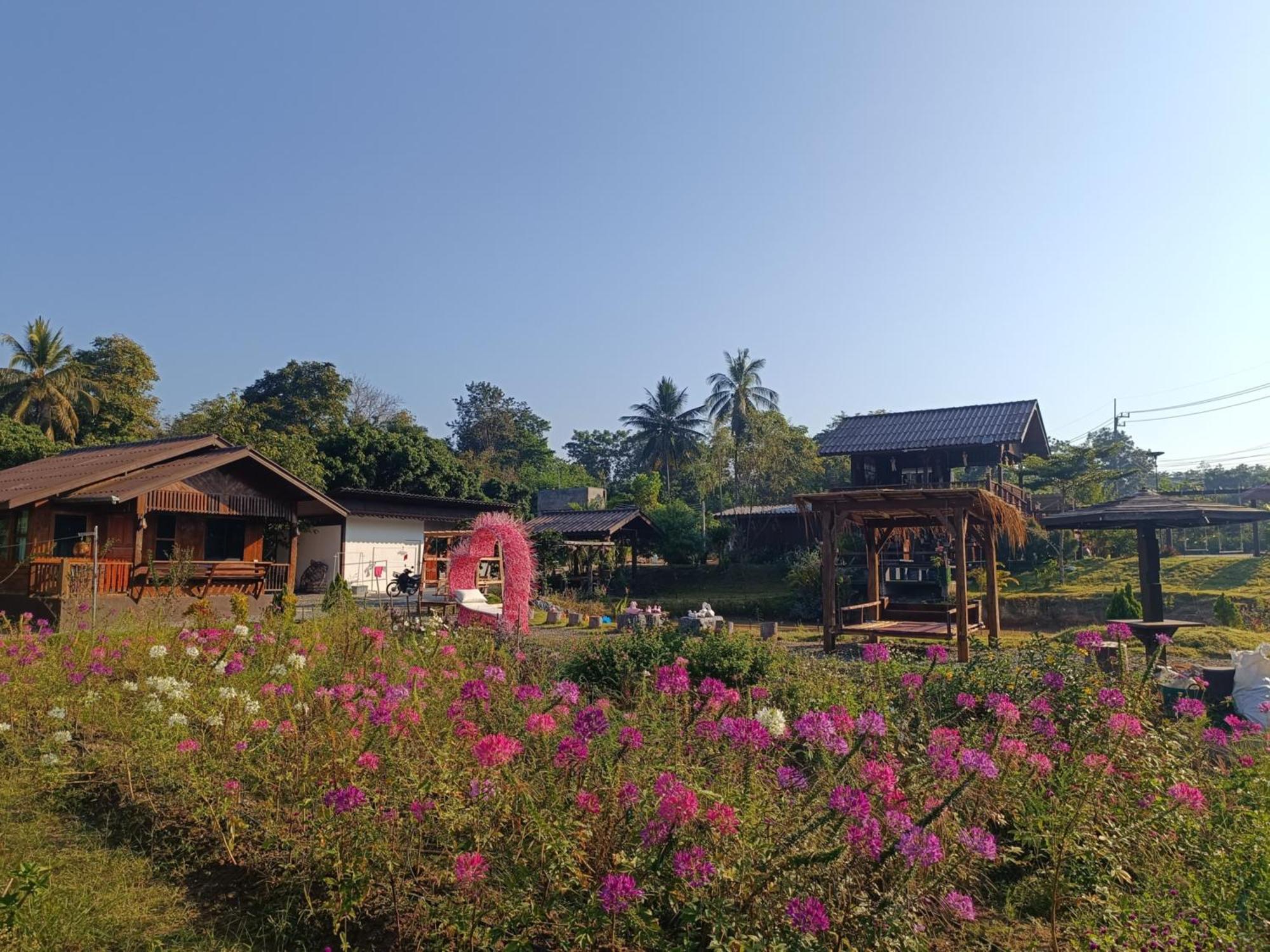 ม่วนใจ๋ปันสุข โฮมสเตย์แอนคาเฟ่ Muanjai Punsuk Homestay And Cafe Csomthong Kültér fotó
