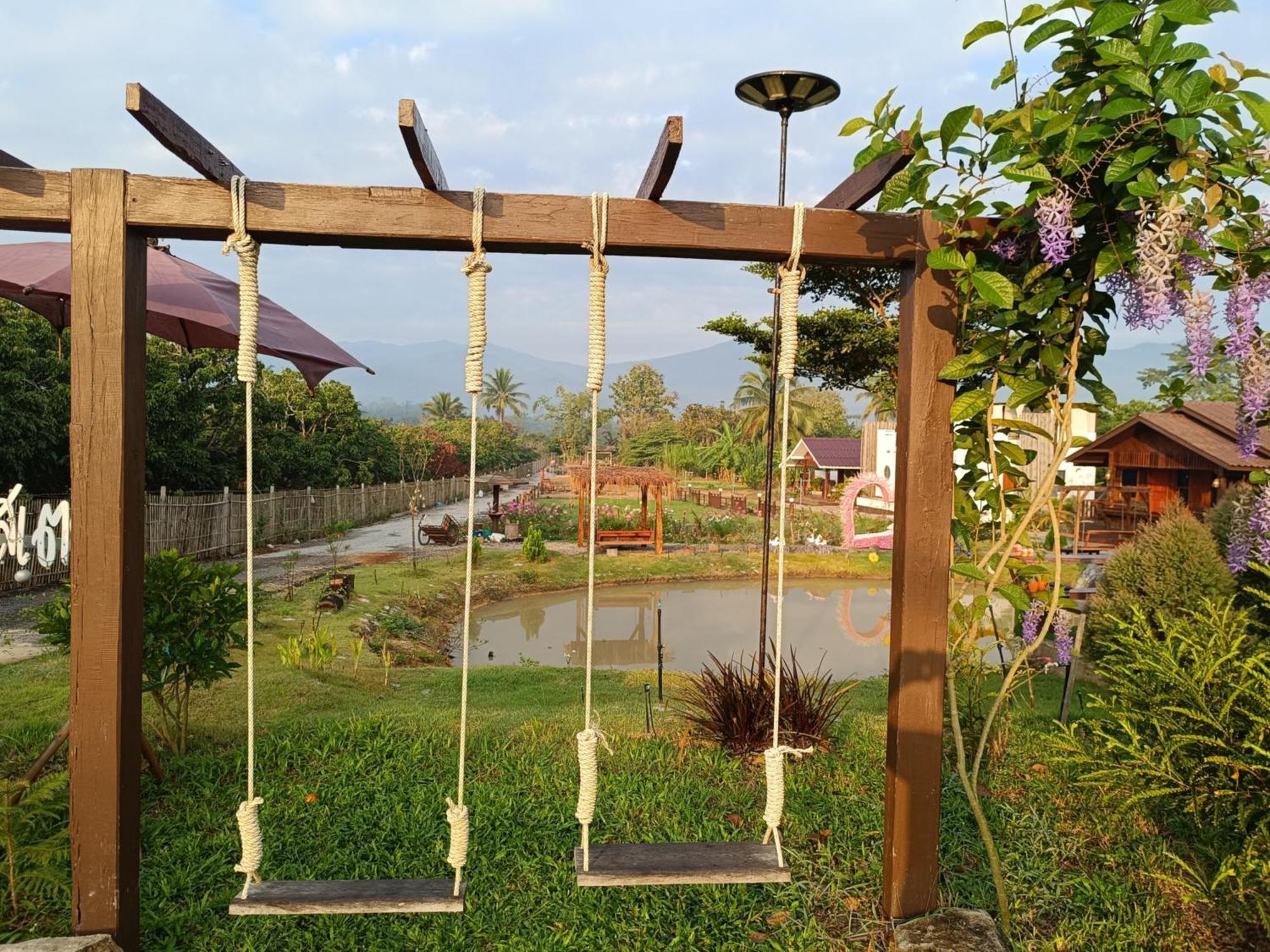 ม่วนใจ๋ปันสุข โฮมสเตย์แอนคาเฟ่ Muanjai Punsuk Homestay And Cafe Csomthong Kültér fotó
