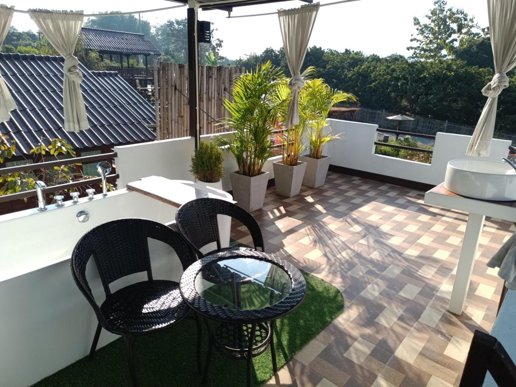 ม่วนใจ๋ปันสุข โฮมสเตย์แอนคาเฟ่ Muanjai Punsuk Homestay And Cafe Csomthong Kültér fotó